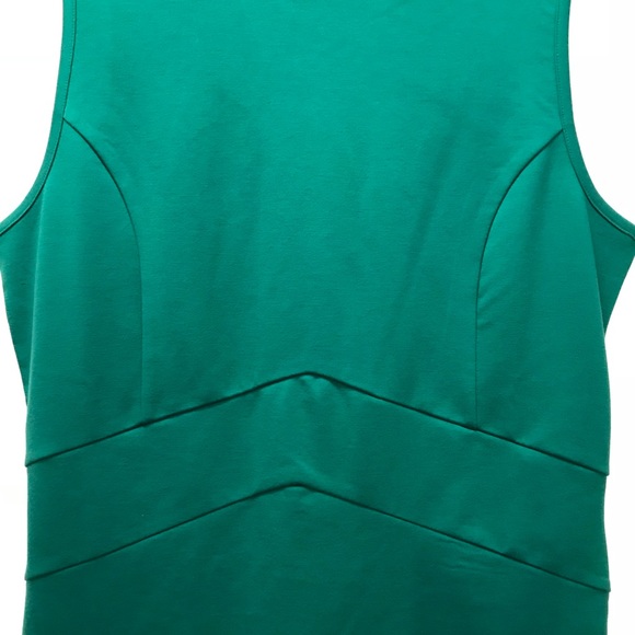 Lark & Ro Green Sleeveless Scoop-Neck Dress - Picture 5 of 8